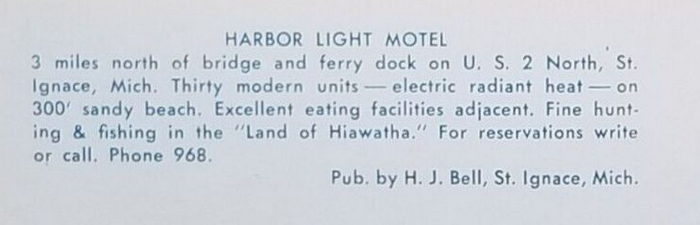 Harbor Light Motel - Vintage Postcard (newer photo)